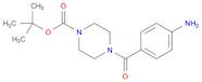 TERT-BUTYL 4-(4-AMINOBENZOYL)TETRAHYDRO-1(2H)-PYRAZINECARBOXYLATE