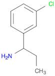 1-(3-CHLOROPHENYL)PROPAN-1-AMINE