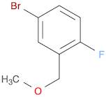 4-BROMO-1-FLUORO-2-(METHOXYMETHYL) BENZENE