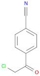 Benzonitrile, 4-(chloroacetyl)- (9CI)