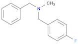 N-[(4-fluorophenyl)methyl]-N-methyl-1-phenylmethanamine