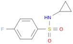 N-cyclopropyl-4-fluorobenzenesulfonamide