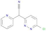 2-(6-CHLORO-3-PYRIDAZINYL)-2-(2-PYRIDINYL)ACETONITRILE