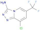 8-CHLORO-6-(TRIFLUOROMETHYL)[1,2,4]TRIAZOLO[4,3-A]PYRIDIN-3-AMINE