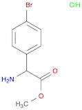 METHYL 2-AMINO-2-(4-BROMOPHENYL)ACETATE HYDROCHLORIDE