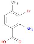 2-amino-3-bromo-4-methylbenzoic acid