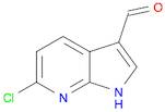 1H-Pyrrolo[2,3-b]pyridine-3-carboxaldehyde, 6-chloro-
