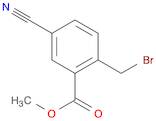 Methyl 2-(broMoMethyl)-5-cyanobenzoate