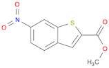 Methyl 6-nitro-1-benzothiophene-2-carboxylate, 2-(Methoxycarbonyl)-6-nitro-1-benzothiophene