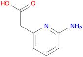 2-Pyridineacetic acid, 6-amino- (9CI)