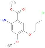 Methyl 2-amino-5-(3-chloropropoxy)-4-Methoxybenzoate