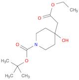 tert-Butyl 4-[(ethoxycarbonyl)methyl]-4-hydroxypiperidine-1-carboxylate