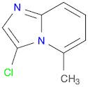 IMidazo[1,2-a]pyridine, 3-chloro-5-Methyl-