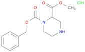 1-N-CBZ-piperazine-2-carboxylic acid Methyl ester-HCl