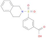 3-(3,4-Dihydroisoquinolin-2(1H)-ylsulphonyl)benzoic acid