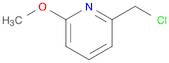 2-(CHLOROMETHYL)-6-METHOXYPYRIDINE