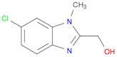 1H-Benzimidazole-2-methanol,6-chloro-1-methyl-(9CI)