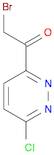 2-Bromo-1-(6-chloropyridazin-3-yl)ethanone