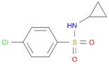 4-chloro-N-cyclopropylbenzenesulfonamide