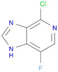 1H-Imidazo[4,5-c]pyridine, 4-chloro-7-fluoro- (9CI)