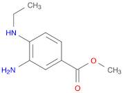 Benzoic acid, 3-amino-4-(ethylamino)-, methyl ester (9CI)