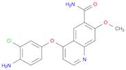 4-(4-aMino-3-chlorophenoxy)-7-Methoxyquinoline-6-carboxaMide
