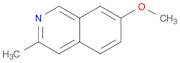 Isoquinoline, 7-methoxy-3-methyl- (9CI)