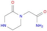1-Piperazineacetamide,2-oxo-(8CI,9CI)