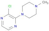 1-(3-CHLORO-2-PYRAZINYL)-4-METHYLPIPERAZINE