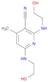 2,6-bis[(2-hydroxyethyl)amino]-4-methylnicotinonitrile