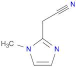 1H-Imidazole-2-acetonitrile,1-methyl-(9CI)