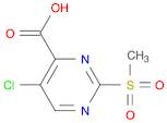 5-CHLORO-2-(METHYLSULFONYL)PYRIMIDINE-4-CARBOXYLIC ACID