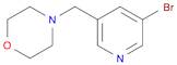 4-((5-bromopyridin-3-yl)methyl) morpholine