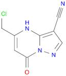 5-(Chloromethyl)-4,7-dihydro-7-oxopyrazolo[1,5-a]pyrimidine-3-carbonitrile