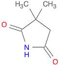 2,5-Pyrrolidinedione, 3,3-dimethyl-