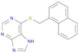6-[(1-NaphthalenylMethyl)thio]-9H-purine