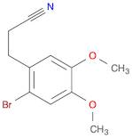 3-(2-BROMO-4,5-DIMETHOXYPHENYL)PROPANENITRILE