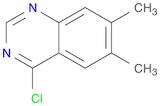 Quinazoline, 4-chloro-6,7-diMethyl-