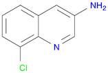 3-Quinolinamine,8-chloro-(9CI)