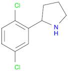 2-(2,5-dichlorophenyl)pyrrolidine