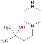 1-Piperazinepropanol,-α-,-α--dimethyl-(9CI)