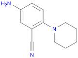 5-AMino-2-(piperidin-1-yl)benzonitrile