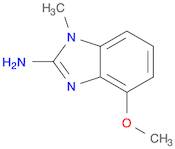 Benzimidazole, 2-amino-4-methoxy-1-methyl- (8CI)