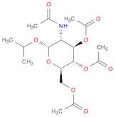 Isopropyl 2-(acetylamino)-2-deoxy á-D-glucopyranoside 3,4,6-triacetate