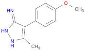 4-(4-Methoxy-phenyl)-5-methyl-2H-pyrazol-3-ylamine