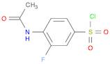 4-Acetamido-3-fluorobenzene-1-sulfonyl chloride