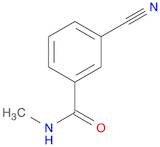 Benzamide, 3-cyano-N-methyl- (9CI)