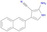 2-AMino-4-(naphthalen-2-yl)-1H-pyrrole-3-carbonitrile