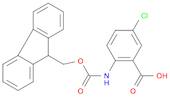 Benzoic acid, 5-chloro-2-[[(9H-fluoren-9-ylmethoxy)carbonyl]amino]- (9CI)
