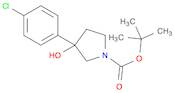 1-BOC-3-(4-CHLOROPHENYL)-3-HYDROXYPYRROLIDINE